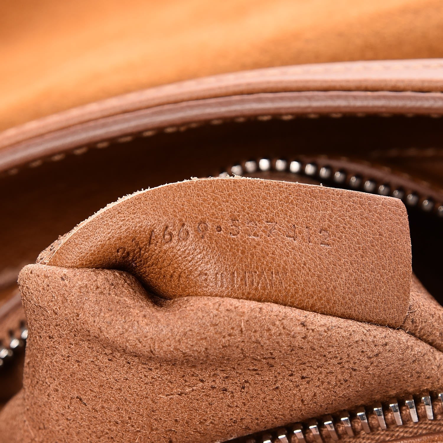 Saint Laurent Calfskin Rock Sac Messenger Tan 7 of 8