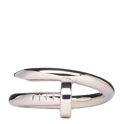Cartier 18K White Gold Juste Un Clou Ring 52 6 1 of 5