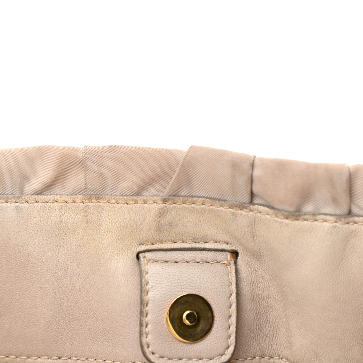 Prada Nappa Gaufre Tote Pomice 14 of 16