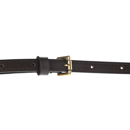 Louis Vuitton Calfskin 12mm Adjustable Shoulder Strap Brown 5 of 5