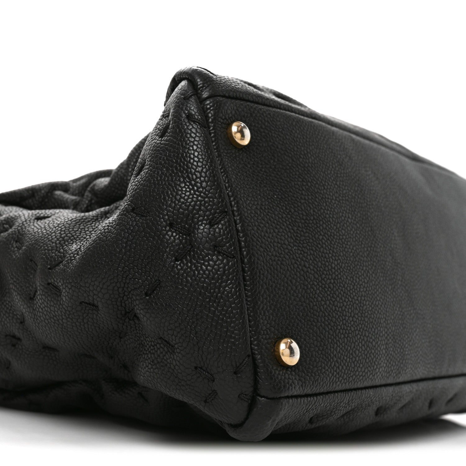 Chanel Caviar Wild Stitch Tote Black 9 of 10