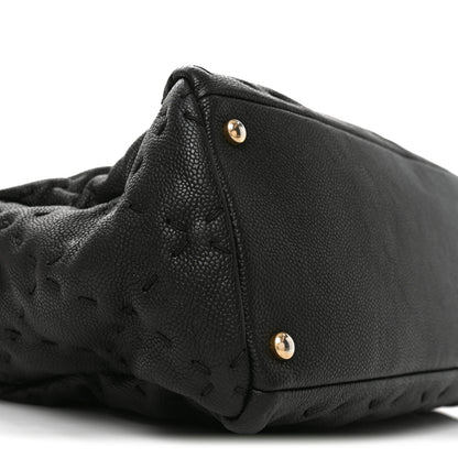 Chanel Caviar Wild Stitch Tote Black 9 of 10