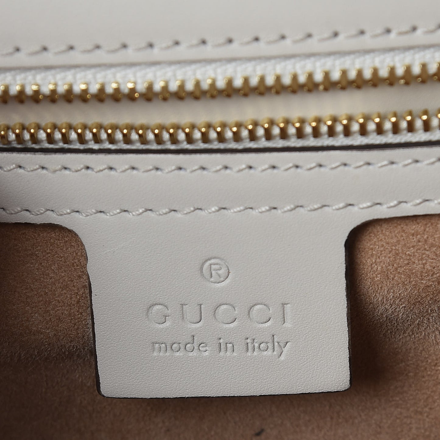 Calfskin Small Sylvie Shoulder Bag Off White