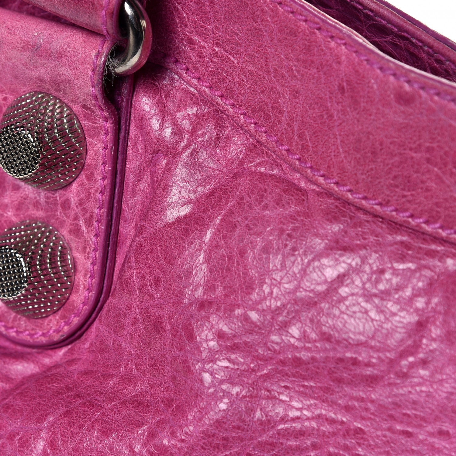 Balenciaga Agneau Giant 21 Silver Hardware City Magenta 6 of 9
