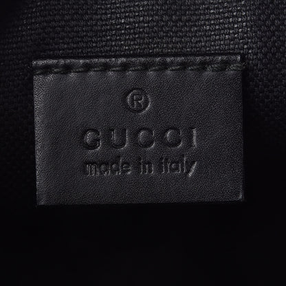Gucci GG Supreme Monogram Appia Calfskin Web Small Camera Messenger Bag Black Grey 6 of 10
