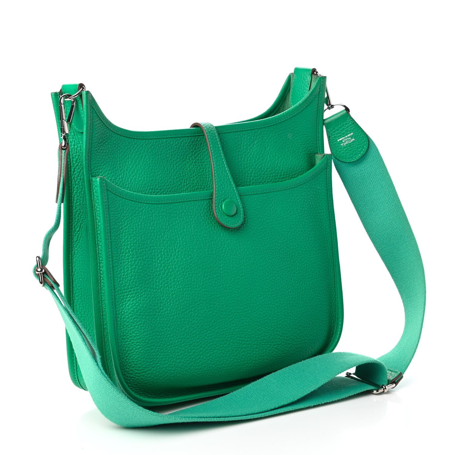 Hermes Taurillon Clemence Evelyne III PM Menthe 3 of 9