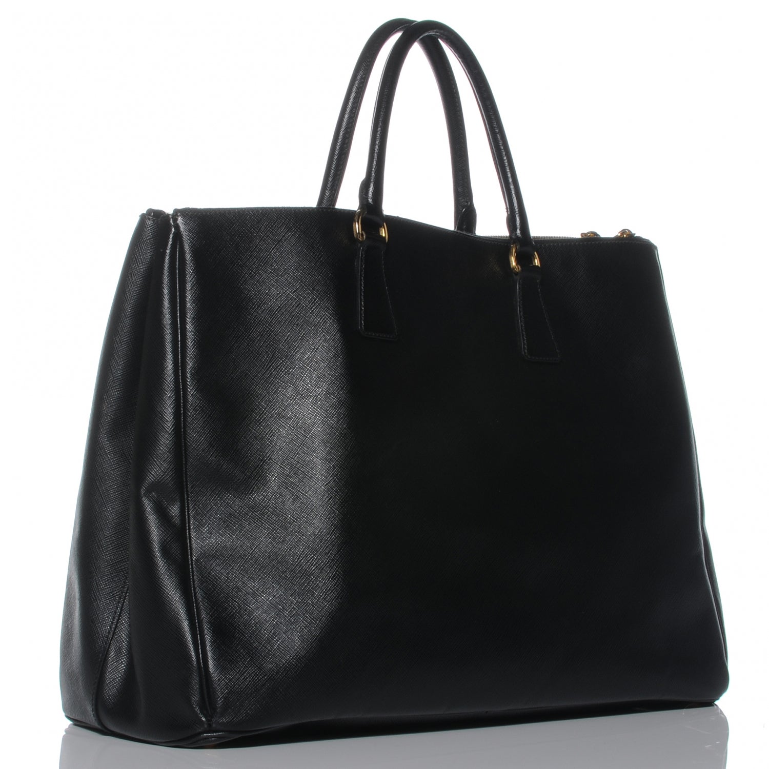 Prada Saffiano Lux Tote Nero Black 3 of 9