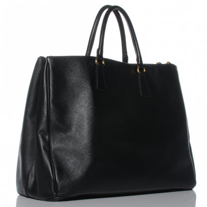 Prada Saffiano Lux Tote Nero Black 3 of 9