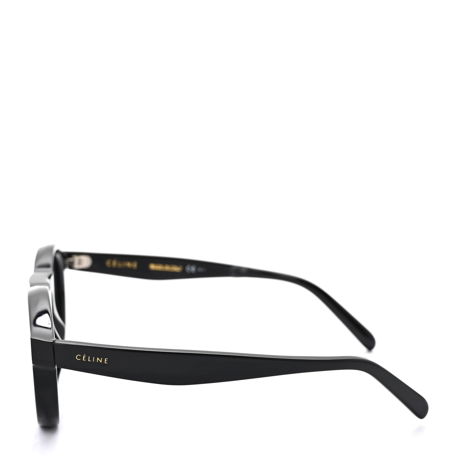 Celine Bevel Cat Sunglasses CL41370/S Black 3 of 8