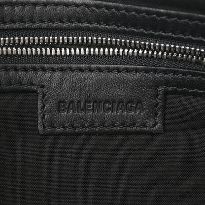 Balenciaga Agneau Arena Small Le Cagole Fringe Shoulder Bag Black 6 of 9