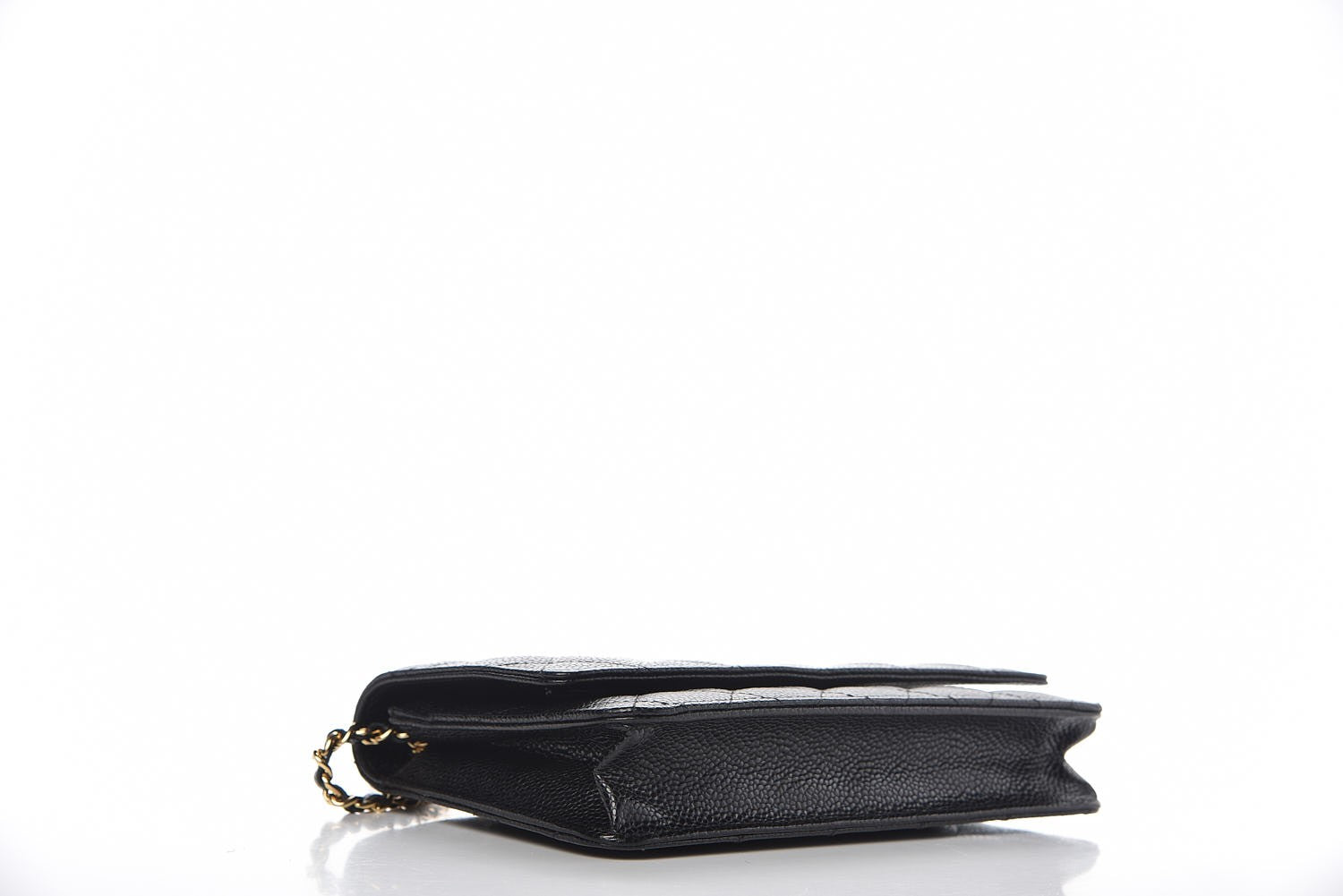 Chanel Caviar Quilted Wallet On Chain WOC Black 4 of 9