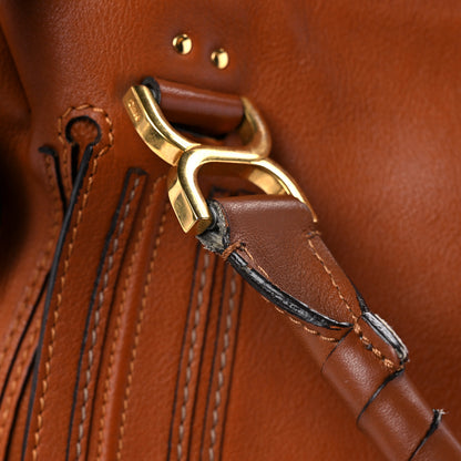 Chloe Calfskin Medium Marcie Satchel Tan 14 of 19