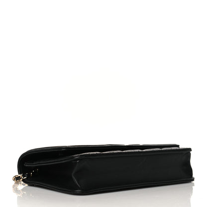 Chanel Caviar Quilted CC Filigree Wallet On Chain WOC Black 4 of 12