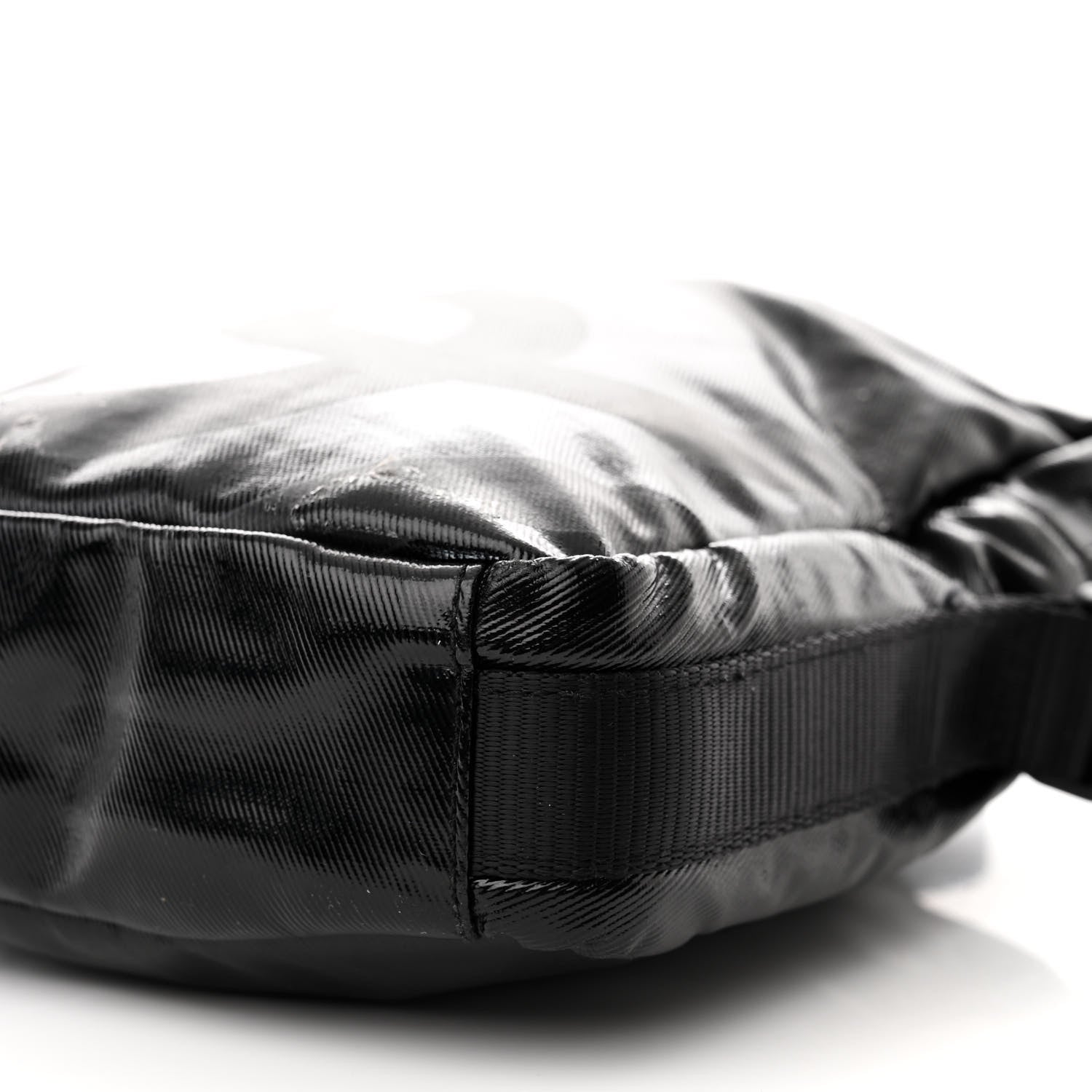 Chanel Coated Canvas Sport Crossbody Black 9 of 12