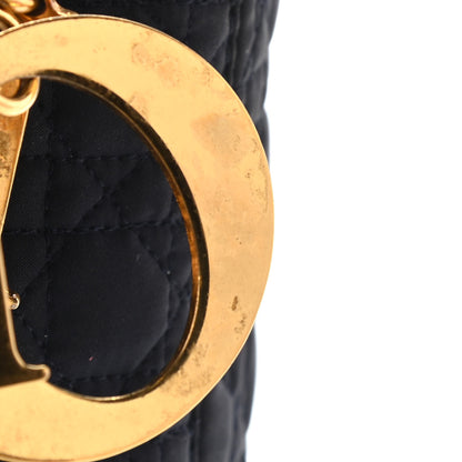 Christian Dior Nylon Cannage Medium Lady Dior Black 11 of 11