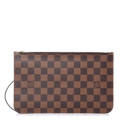 Louis Vuitton Damier Ebene Neverfull MM GM Pochette 1 of 9