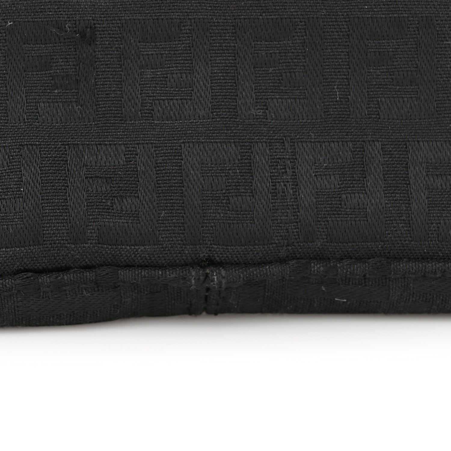 Fendi Zucchino Pochette Black 12 of 13
