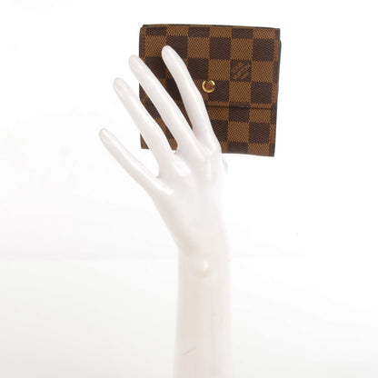 Louis Vuitton Damier Ebene Elise Wallet 2 of 8
