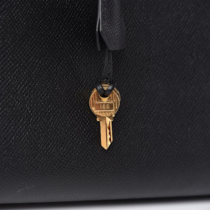 Hermes Epsom Kelly Sellier 35 Black 8 of 35