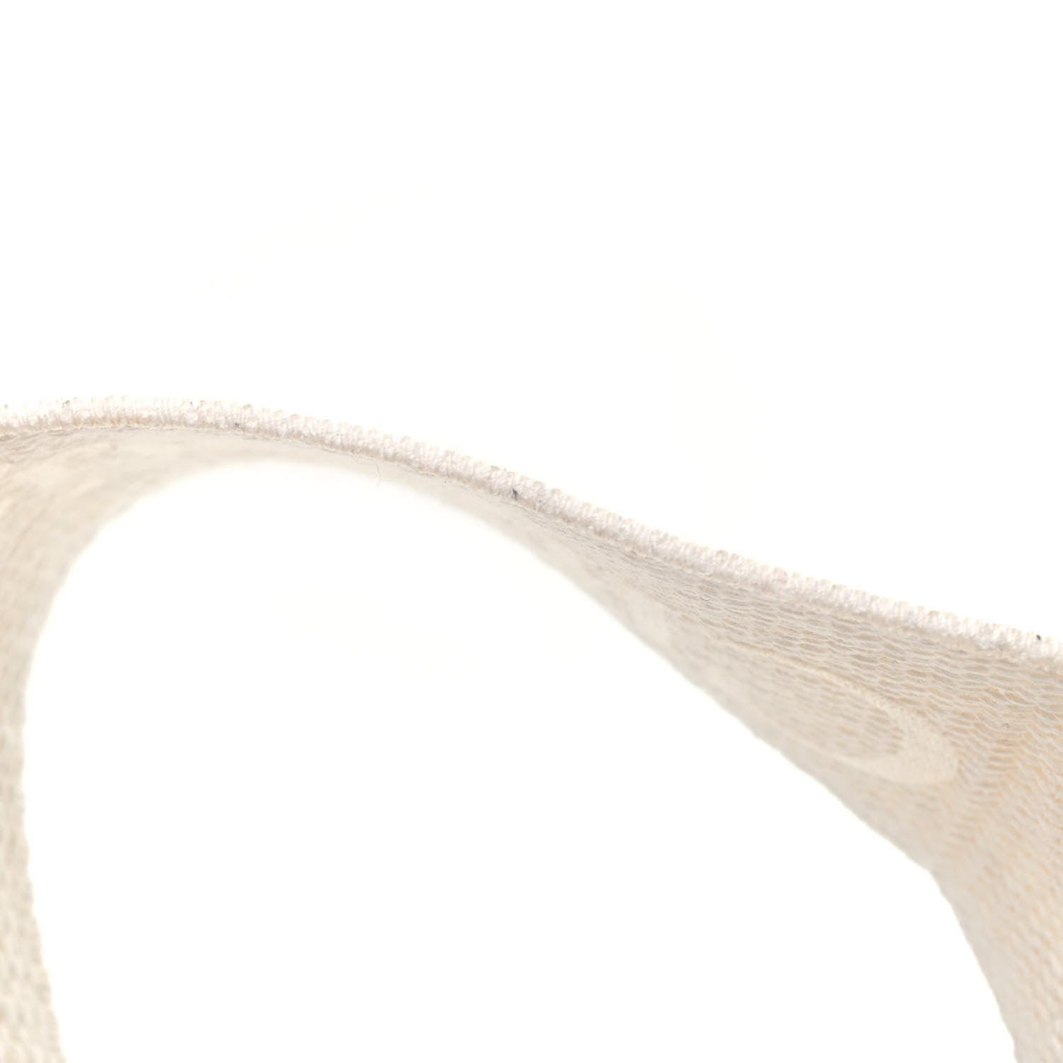 Christian Dior Canvas Embroidered Shoulder Strap White Black 4 of 4