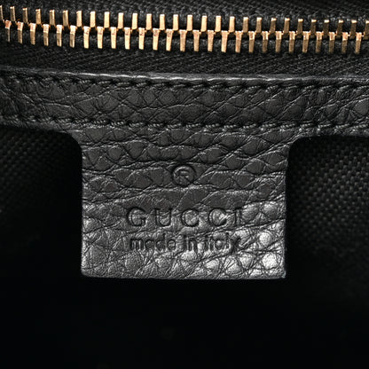 Gucci Cellarius Calfskin Mini Bamboo Shopper Tote Black 8 of 15