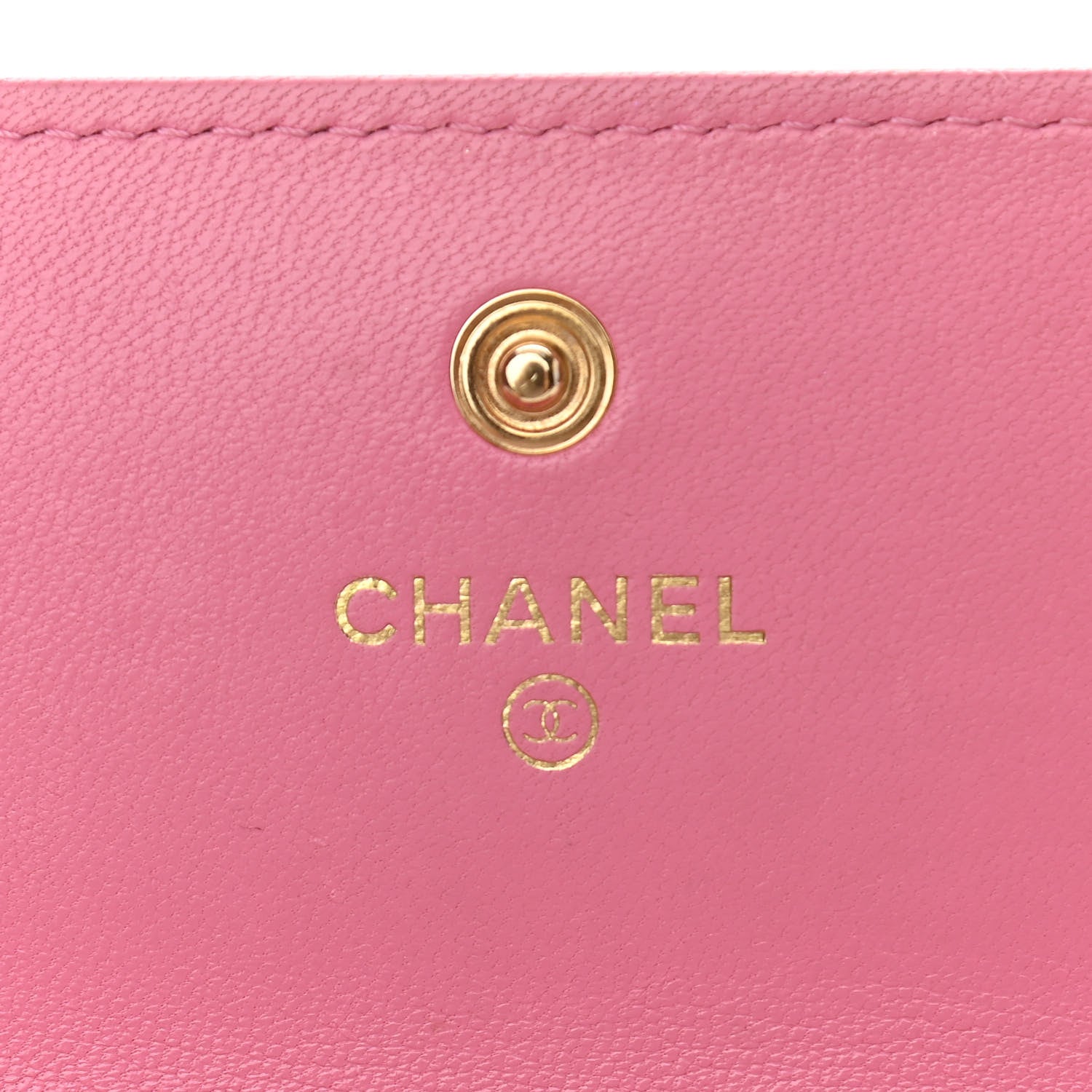 Chanel Lambskin Quilted Chanel 19 Flap Wallet Pink 6 of 11
