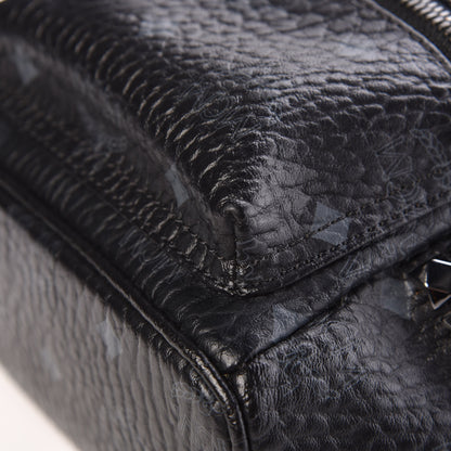 MCM Visetos Side Stud X-Mini Stark Bebe Boo Backpack Black 13 of 18