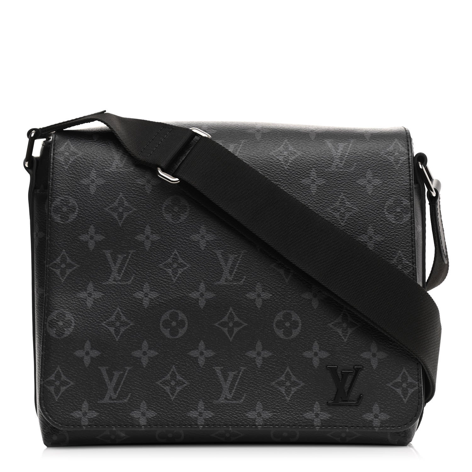 Louis Vuitton Monogram Eclipse District PM Black 1 of 10