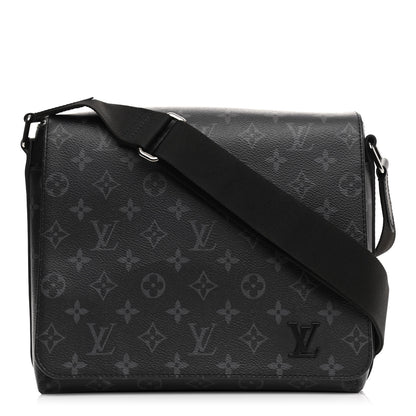 Louis Vuitton Monogram Eclipse District PM Black 1 of 10