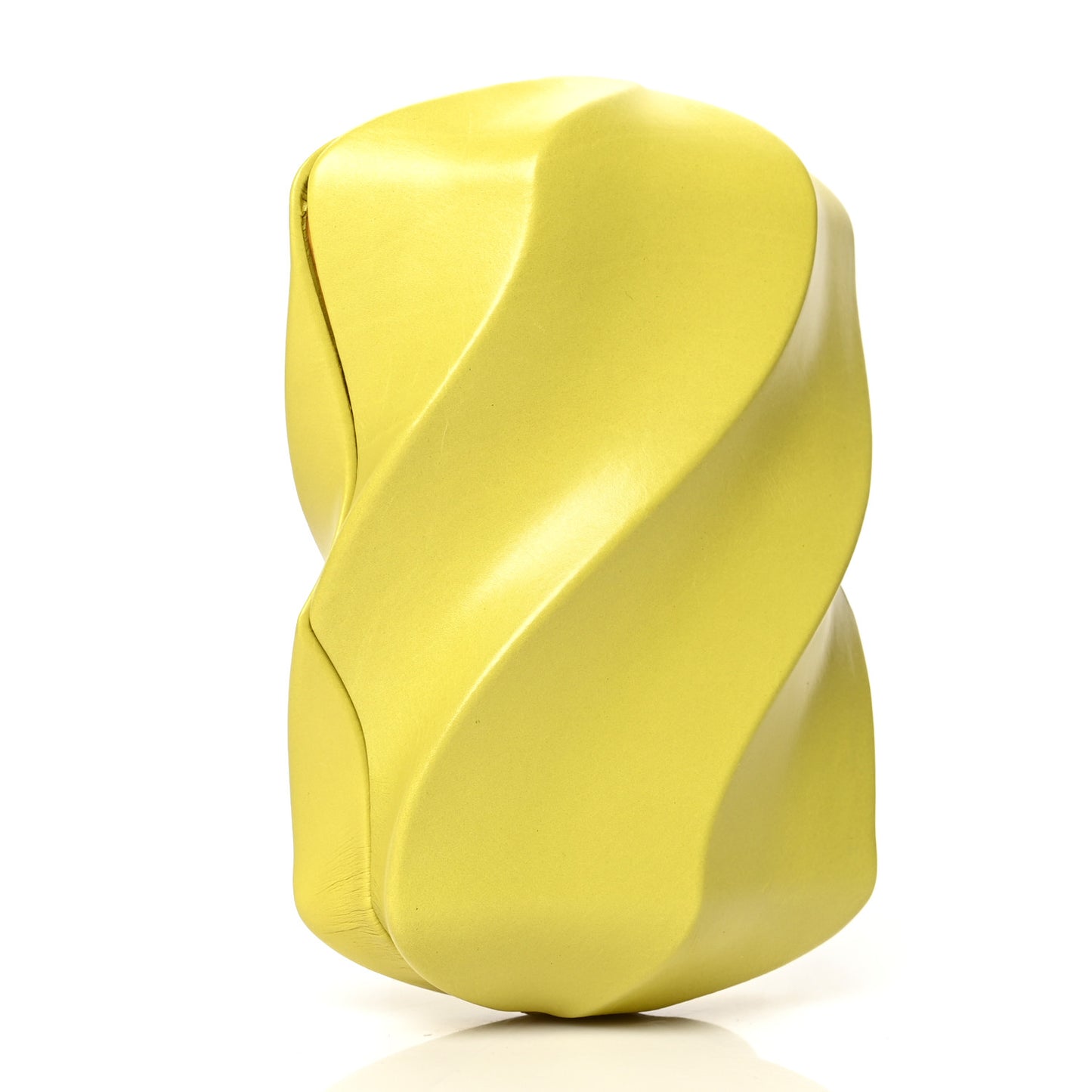 Calfskin The Whirl Bag Yellow