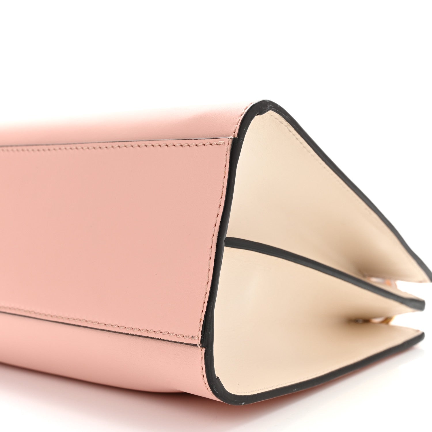 Gucci Nappa Bamboo Web Small Nymphaea Top Handle Bag Perfect Pink Mystic White 10 of 10