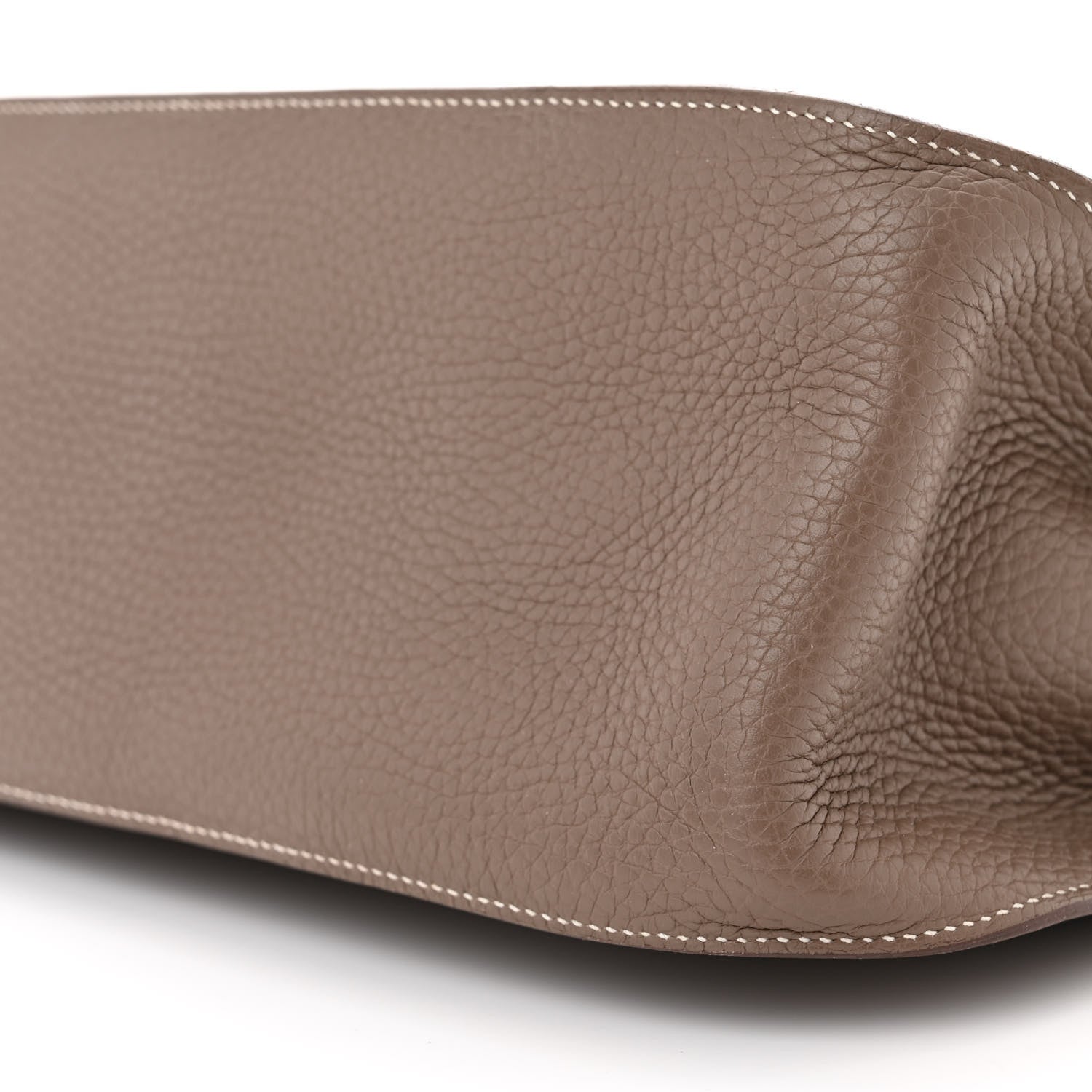 Hermes Taurillon Clemence Jypsiere 28 Etoupe 10 of 14