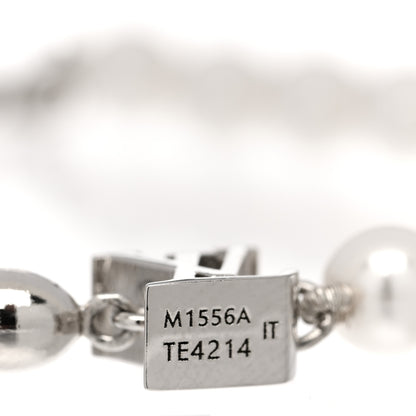 Louis Vuitton Pearls Fusion Bracelet Silver 4 of 5