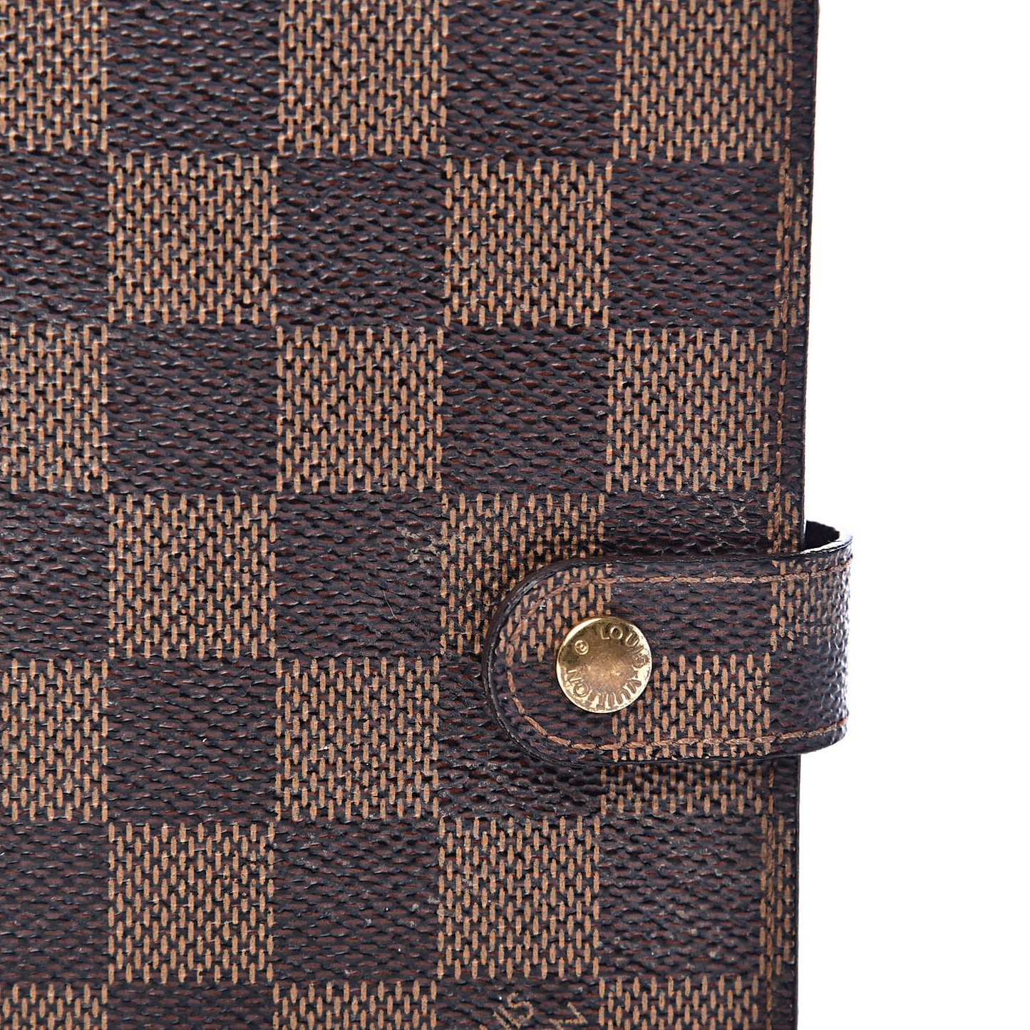 Damier Ebene Small Ring Agenda Cover