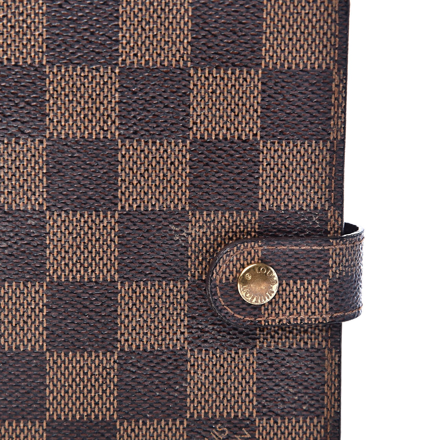 Louis Vuitton Damier Ebene Small Ring Agenda Cover 7 of 11