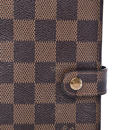 Louis Vuitton Damier Ebene Small Ring Agenda Cover 7 of 11