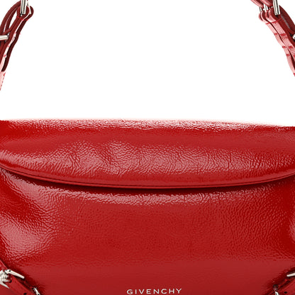 Givenchy Patent Calfskin Small P'tit Voyou Shoulder Bag Vermillon 8 of 14