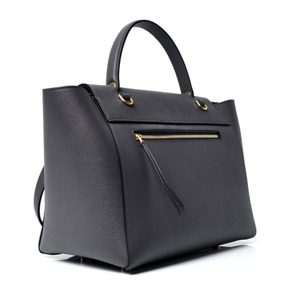Celine Grained Calfskin Mini Belt Bag Grey 2 of 4