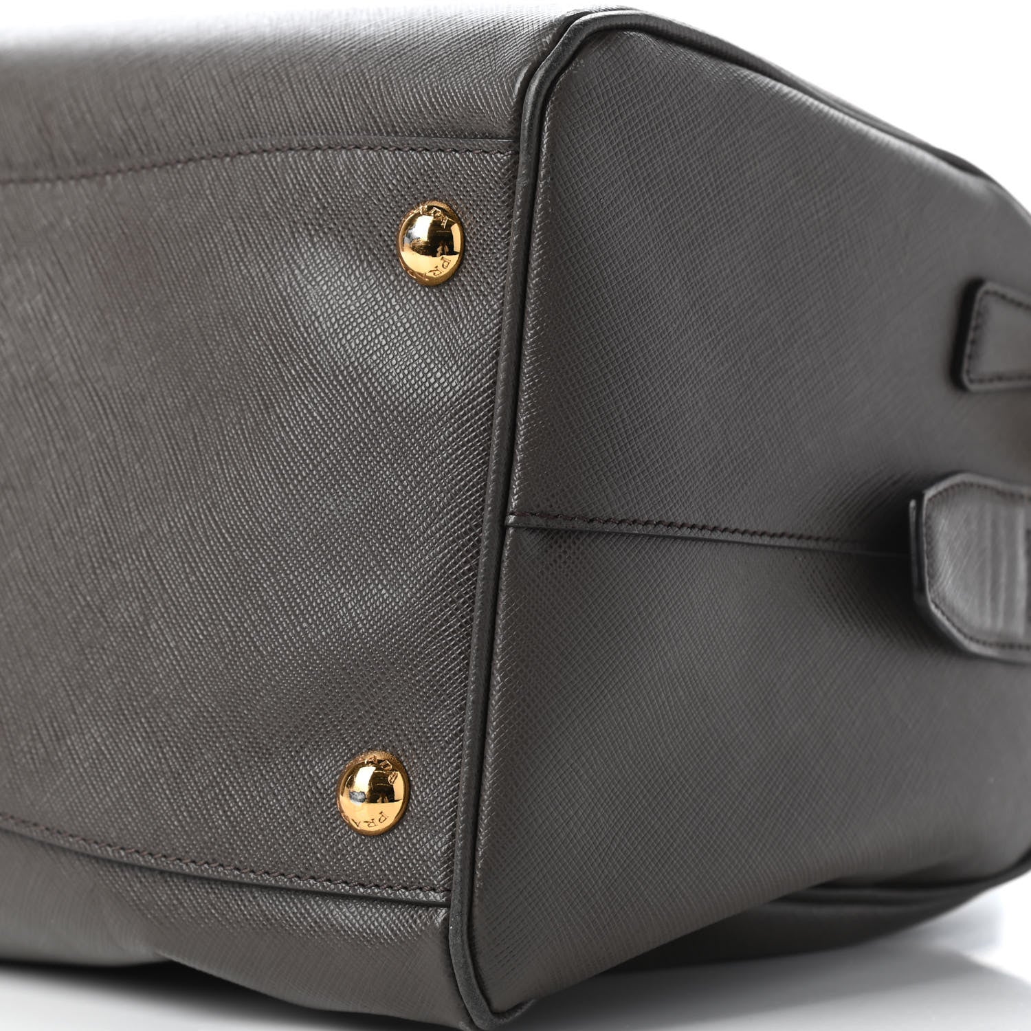 Prada Saffiano Lux Bauletto Grafite 9 of 9