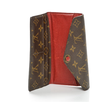 Louis Vuitton Monogram Josephine Wallet Red 5 of 9