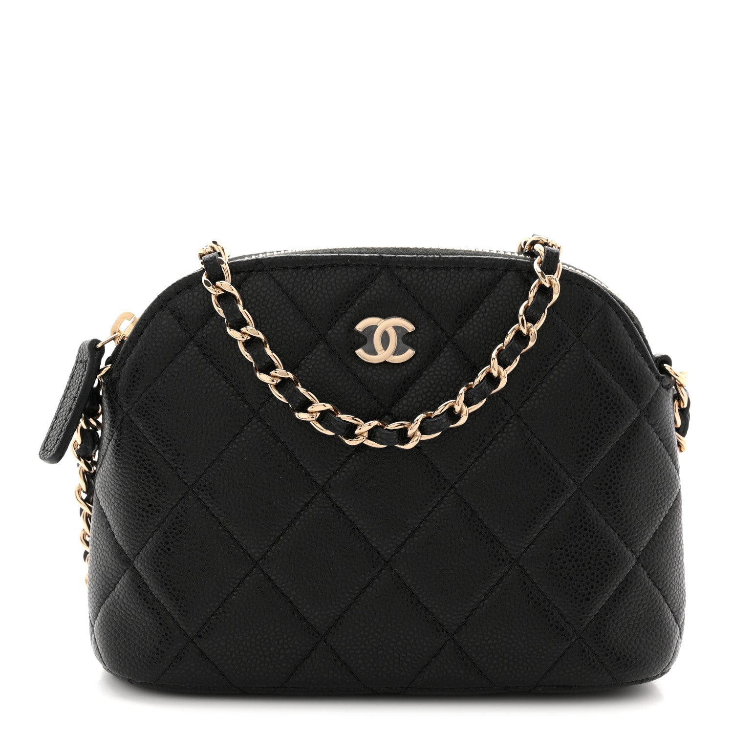 Chanel Caviar Quilted Classic Clutch With Chain Black 1 of 12