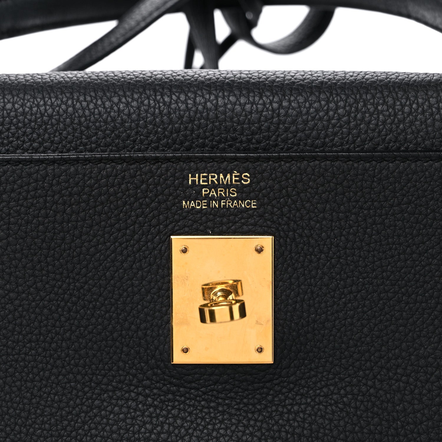 Hermes Togo Kelly Retourne 35 Black 6 of 16