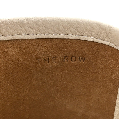 The Row Grained Calfskin Medium N/S Park Tote Ivory 6 of 11