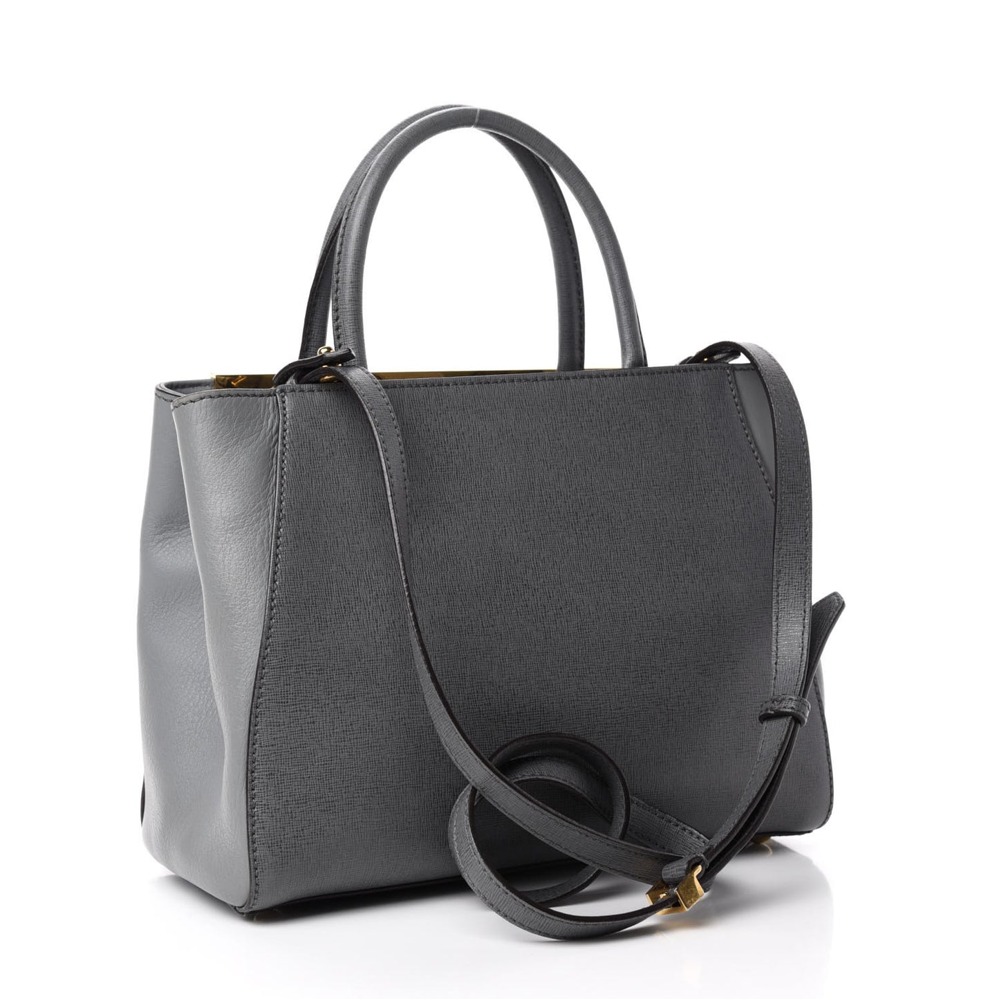 Vitello Elite Petite 2Jours Tote Grigio Grigio Chiaro