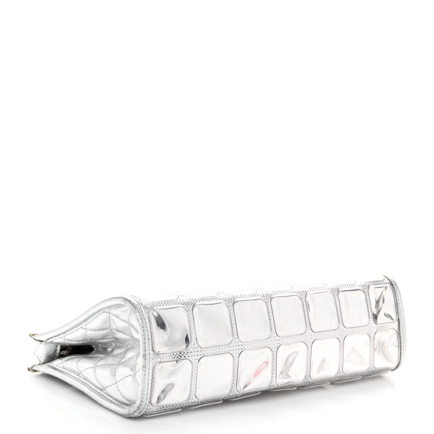 Chanel Vinyl Ice Cube Pochette 4 of 12