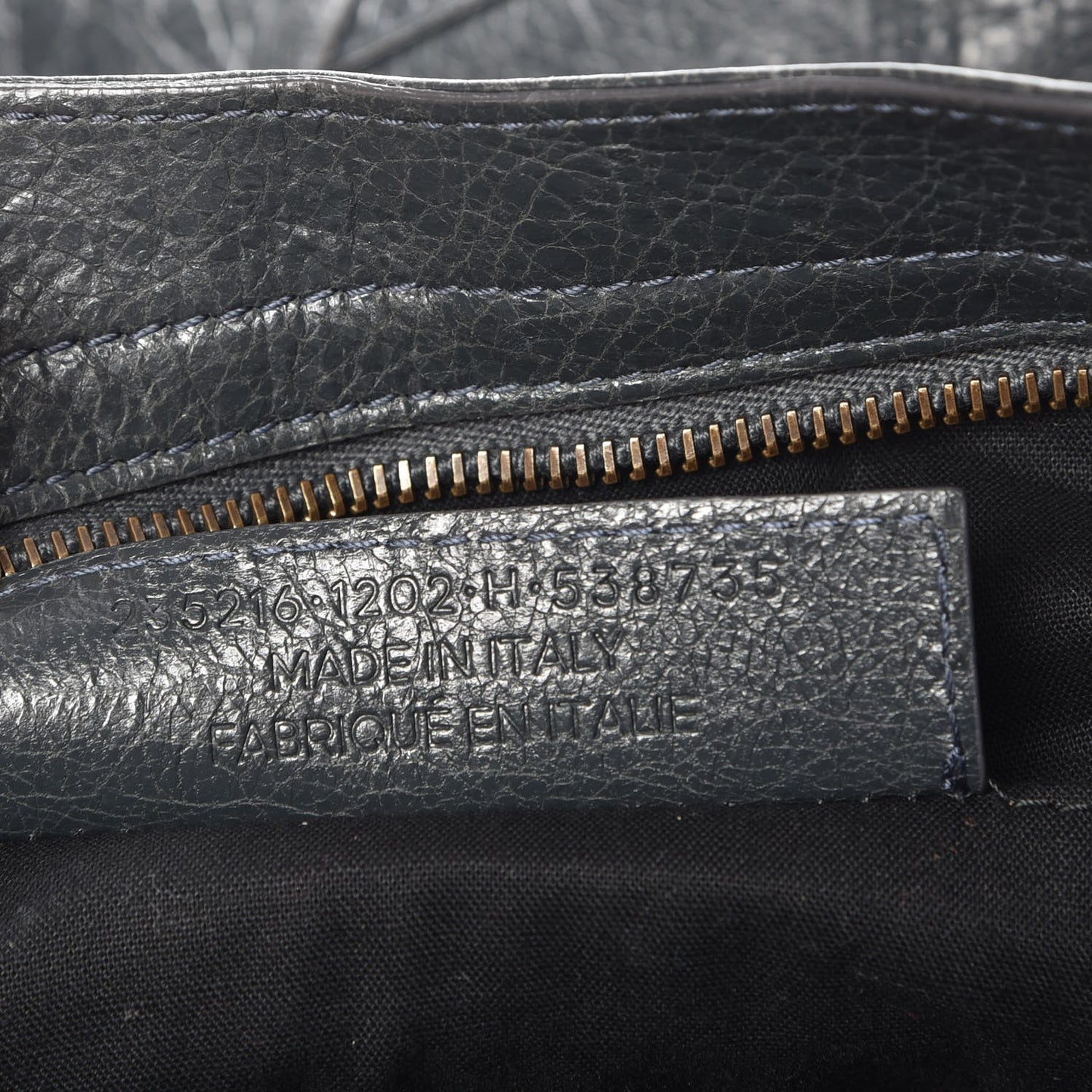 Agneau Classic Hardware Velo Anthracite