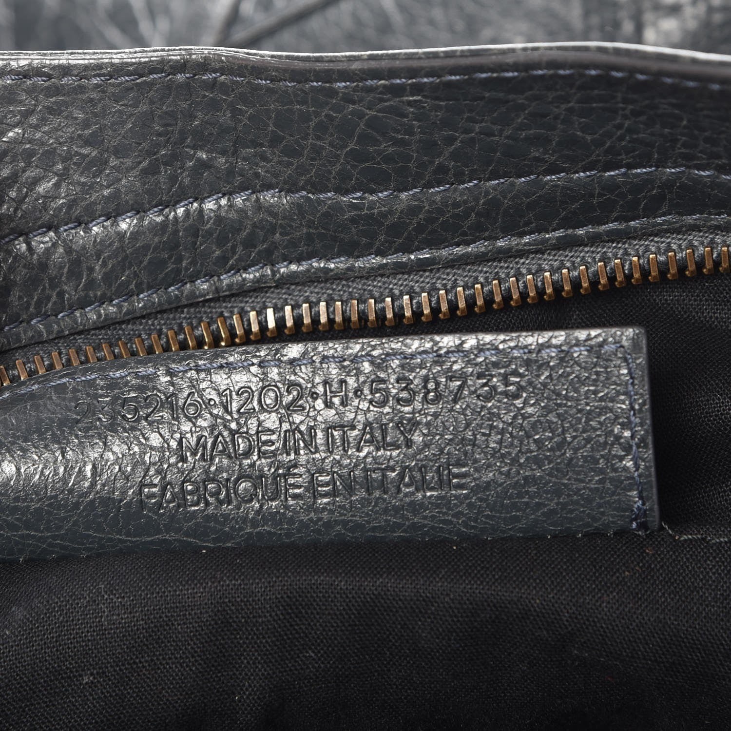 Balenciaga Agneau Classic Hardware Velo Anthracite 8 of 8