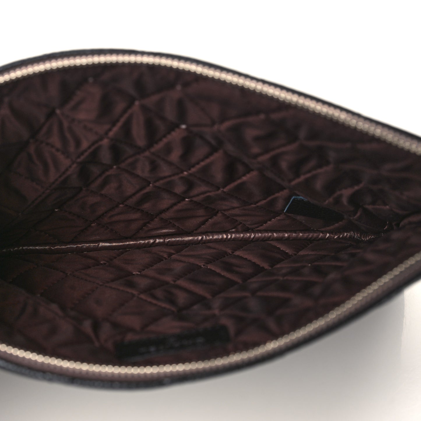 Caviar Quilted Medium Cosmetic Case Black