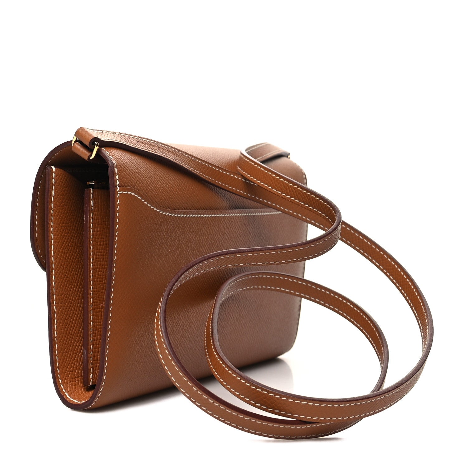 Hermes Epsom Constance Long Wallet To Go Gold 3 of 11