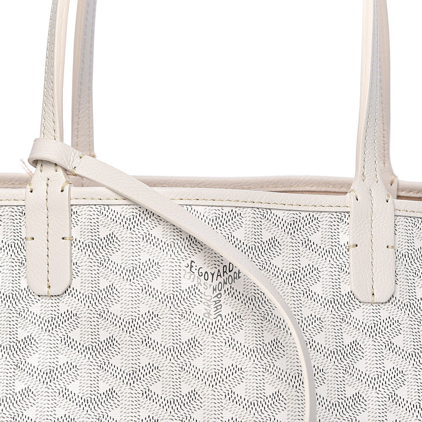 Goyardine Saint Louis PM White